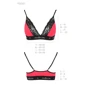 Эластичный топ с кружевом Passion PS001 TOP red-black, size M: Вид Бюстгальтеры