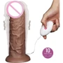 Реалистичный вибратор LoveToy Realistic Chubby Vibrating Dildo Brown 10.5'': Тип и форма В виде члена