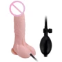 Фаллоимитатор LYBAILE Inflateable Dildo Flesh, 18,8 см: Тип Надувные