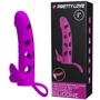 Насадка на член LYBAILE Pretty Love Penis Sleeve With Ball Strap 6" Purple: Для кого Для мужчин