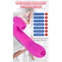 Вібратор BOSS FoxShow Silicone Heating and Thrusting Vibrator Purple: Тип управління Кнопочное