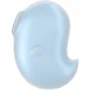 Вакуумный клиторальный стимулятор с вибрацией Satisfyer Cutie Ghost Blue: Назначение Вакуумные