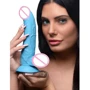 Фаллоимитатор Pop Peckers 7.5" Dildo Blue: Назначение Вагинальные