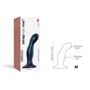 Ділдо Strap-On-Me Dildo Plug Snaky Metallic Blue - M: Довжина проникнення, см 15.3