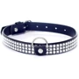 Нашийник із кристалами Fetish Boss Series - Collar with crystals Silver (BS3300099)