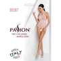 Бодістокінг Passion BS087 white: Фактура Сетка