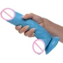 Фалоімітатор Pop Peckers 8.25" Dildo Blue: Наявність вібрації  Нет