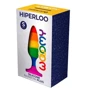 Анальна пробка Wooomy Hiperloo Silicone Rainbow Plug S: Наявність вібрації  Нет